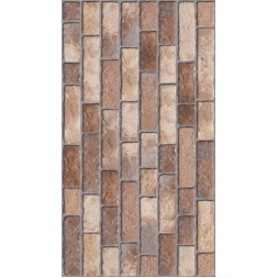 سرامیک طرح آجرنما قهوه ای تیره ابعاد 120*60-کاشی ارس-Ajornama Design Ceramics