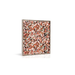 واش بتن ماشینی طرح WM159 آجیلی فریم دار-40*40-شایان گستر موزاییک- Machine Concrete Wash WM159 Shayan Gostar Mosaic