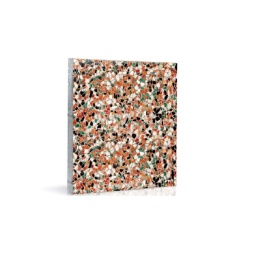 دور درختی واش بتن طرح WO205 آجیلی-40*40-شایان گستر موزاییک- Concrete Wash WO205 Shayan Gostar Mosaic