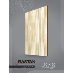 سرامیک طرح آکاژو کرم تیره ابعاد 60*30-کاشی باستان میبد-Akazho Design Ceramic