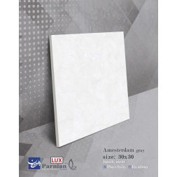 سرامیک طرح آمستردام طوسی روشن ابعاد 30*30-کاشی پرنیان-Ceramic Amsterdam Parnian Tile