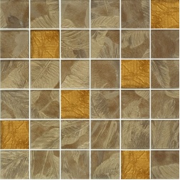 سرامیک طرح ارکید 2504 قهوه ای تیره طلایی ابعاد 30*30-سرامیک آوین تایل-Ceramic Orchid Avin Tile