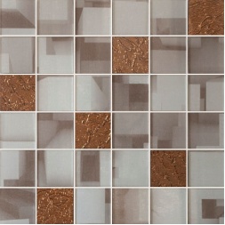 سرامیک طرح ارکید 2519 خاکستری قهوه ای تیره ابعاد 30*30-سرامیک آوین تایل-Ceramic Orchid Avin Tile