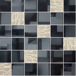 سرامیک طرح ارکید 2520 مشکی کرم روشن ابعاد 30*30-سرامیک آوین تایل-Ceramic Orchid Avin Tile