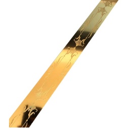 باند و فیتیله کاشی طرح آتریا طلایی ابعاد 4*60-کاشی ایستاسرام-Ceramic Atria Istaceram