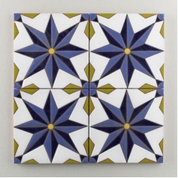 کاشی دست ساز هفت رنگ b1889_cdc8c ابعاد 20*20-کاشی پنجه پور-Handmade Tiles b1889_cdc8c Panjeh Pour Home