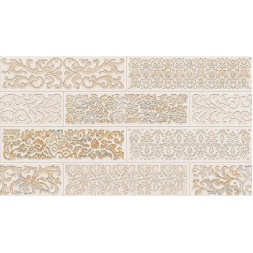 سرامیک مدل بارسا دکور A کرم روشن-60*30-کاشی طوس- Ceramic Barsa Toos Tile