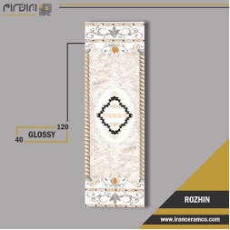 سرامیک طرح روژین ابعاد-120*40-کاشی کوثر ابرکوه-Ceramic Rozhin Kosar Tile