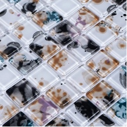سرامیک استخری شیشه ای طرح C4WT0083-کاشی روکارنو-Pool Glass C4WT0083 Rokarno Tile