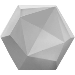 سرامیک شش ضلعی طرح داکو D طوسی روشن سرامیک سرام آرا-Ceramic Dako Ceram Ara Tile