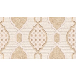 سرامیک طرح ریوا دکور کرم روشن ابعاد 60*30-سرامیک ایران زمین-Ceramic Reeva Iran Zamin Tile