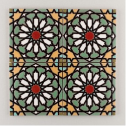 کاشی دست ساز هفت رنگ eb71d_cdc8c ابعاد 20*20-کاشی پنجه پور-Handmade Tiles eb71d_cdc8c Panjeh Pour Home