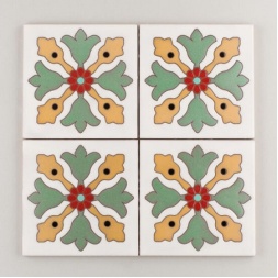 کاشی دست ساز هفت رنگ f99d4_cdc8c ابعاد 20*20-کاشی پنجه پور-Handmade Tiles f99d4_cdc8c Panjeh Pour Home