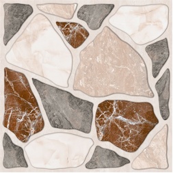 سرامیک طرح گیشا کرم تیره ابعاد-50*50-آرین سرام-Ceramic Gisha Arian Ceram