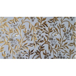 سرامیک طرح گلبرگ A طلایی ابعاد 60*30-سرامیک رباط سرام-Ceramic Gulbarg Robot Ceram