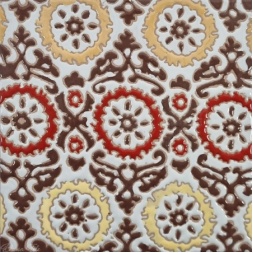 کاشی دست ساز هفت رنگ طرح گلی کد NA-14-کاشی دست ساز درسا- Handmade Tiles Code NA-14 Dorsa