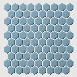 سرامیک استخری طرح هگزا آبی تیره 7 ابعاد-3.6*3.6-آرتما سرامیک- Pool Ceramic Hexagone Dark Blue7 Artema Ceramic