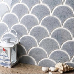 سرامیک استخری طرح پولکی طوسی روشن-امرتات ایرمان سرامیک-Pool Ceramic Flaky Gray Emertat Ceram