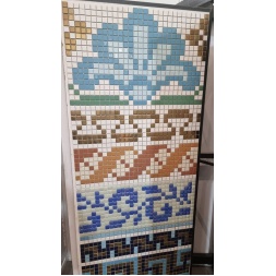 تابلو کاشی استخری میکس A-کاشی گلدیس-Pool Ceramic Robo Ceramic Mix A Panel Goldis Tile