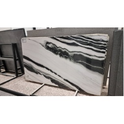 سنگ اسلب خارجی طرح پاندا سفید مشکی-Slab Stone Panda Design 