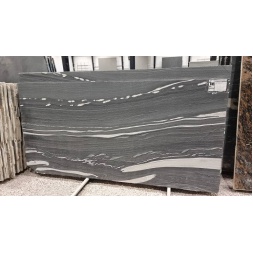 سنگ اسلب خارجی طرح هورس راک مشکی-Slab Stone Horse Rock Design 