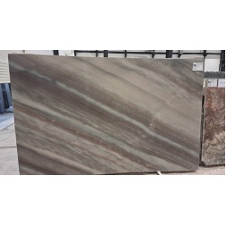 سنگ اسلب خارجی طرح الگانت قهوه ای تیره-Slab Stone Elegant Design 
