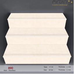 سرامیک پله طرح 890 ابعاد-100*35-کاشی و سرامیک یقین-Step Ceramic 890 Yaghin Tile