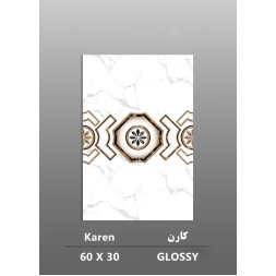 سرامیک طرح کارن ابعاد-60*30-داریوش سرام کویر-Ceramic Karen Dariush Ceram Kavir