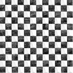 سرامیک مدل لیون سفید مشکی-30*30-کاشی موژان- Ceramic Lyon Mojan Tile