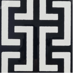 کاشی دست ساز هفت رنگ طرح مارپیچ کد NA-47-کاشی دست ساز درسا- Handmade Tiles Code NA-47 Dorsa
