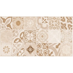 سرامیک مدل ماتیسا دکور کرم روشن-90*30-کاشی طوس- Ceramic MatisaToos Tile
