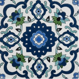 کاشی دست ساز هفت رنگ طرح مه لقا کد NA-97-کاشی دست ساز درسا- Handmade Tiles Code NA-97 Dorsa