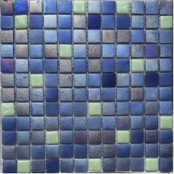 سرامیک استخری شیشه ای طرح ML729(SH)-کاشی سرام الماس طرح آکوا تایل-Pool Glass ML729(SH) Aqua Tile