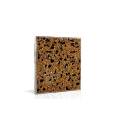واش بتن ماشینی طرح WM157 مشکی لیمویی فریم دار-40*40-شایان گستر موزاییک- Machine Concrete Wash WM157 Shayan Gostar Mosaic