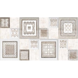 سرامیک طرح موناکو کرم روشن دکور D ابعاد-60*30-کاشی اطلس مهریز-Ceramic Monaco Atlas Tile