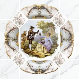 سرامیک طرح میعاد ابعاد 30*30-سرامیک طلا سرام-Ceramic Miaad Tala Ceram