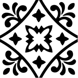 سرامیک طرح نانگا دکور C ابعاد 15*15-سرامیک سرام آرا-Ceramic Nanga Ceram Ara Tile