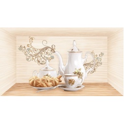 سرامیک طرح ناروان دکور کرم روشن ابعاد 60*30-کاشی ارچین-Ceramic Narvan Orchin Tile
