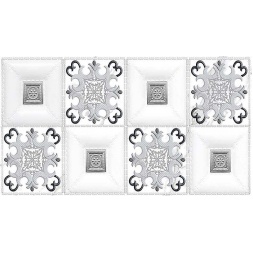 سرامیک طرح نوها دکور سفید ابعاد 60*30-سرامیک احسان آریا میبد-Ceramic Noha Ehsan Aria Meybod Tile