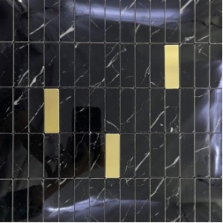 سرامیک طرح نیکولا مشکی طلایی ابعاد 30*30-سرامیک گلدن لئون-Ceramic Nicola Golden Leon Tile