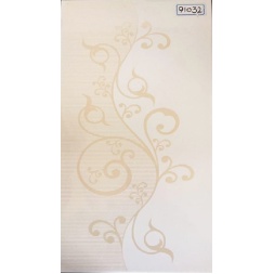 سرامیک طرح نیلوفر طلایی ابعاد-50*25-سرامیک ضامن پاژ- Ceramic Niloofar Zamen Pazh Tile