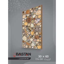 سرامیک طرح اربیت طوسی تیره ابعاد 60*30-کاشی باستان میبد-Orbit Design Ceramic