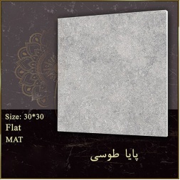 سرامیک طرح پایا طوسی تیره ابعاد-30*30-کاشی کیمیا سرام-Ceramic Paya Kimia Ceram Tile