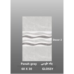 سرامیک طرح پناه دکور 2 طوسی ابعاد-60*30-داریوش سرام کویر-Ceramic Panah Dariush Ceram Kavir