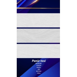 سرامیک مدل پانیذ طوسی دکور ابعاد-90*30-تاج سرام کوهپایه- Ceramic Paniz Tajceram Tile