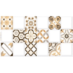 سرامیک طرح پارلاک کرم روشن ابعاد-60*30-کاشی صبا-Ceramic Parlock Saba Tile