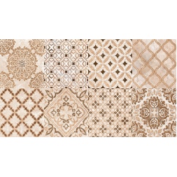 سرامیک طرح پرنیا دکور کرم تیره ابعاد 60*30-کاشی اورست ایده ال-Parniya Design Ceramics