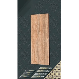 سرامیک طرح ترنو قهوه ای روشن ابعاد-100*40-ماهان سرام-Ceramic Terno Mahan Ceram