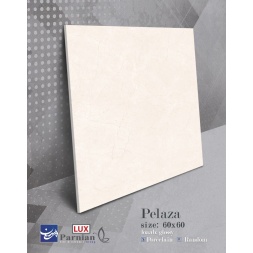 سرامیک طرح پلازا کرم روشن ابعاد 60*60-کاشی پرنیان-Ceramic Plaza Parnian Tile