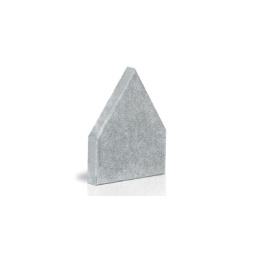 کف پوش بتنی پنج ضلعی B312 طوسی-28*23.5-شایان گستر موزاییک-Pentagonal Concrete Flooring B312 Shayan Gostar Mosaic